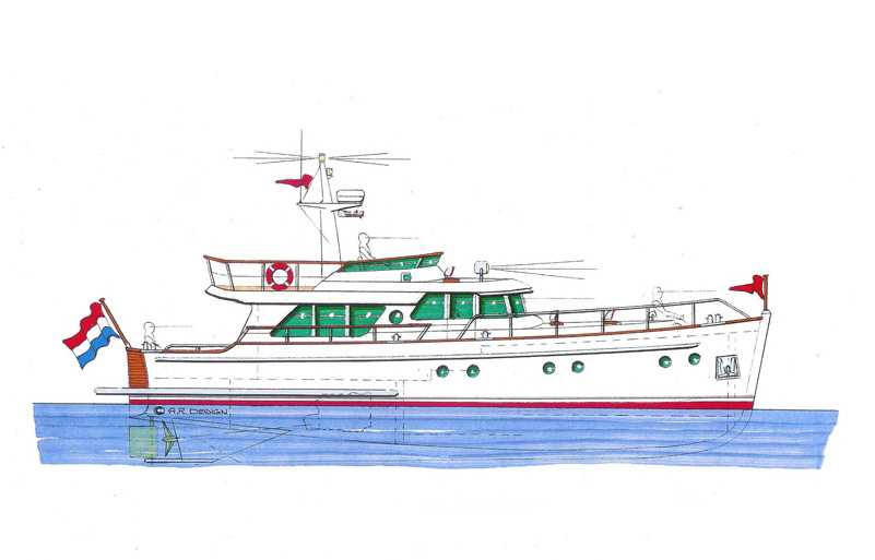 Gently 50' Trawler